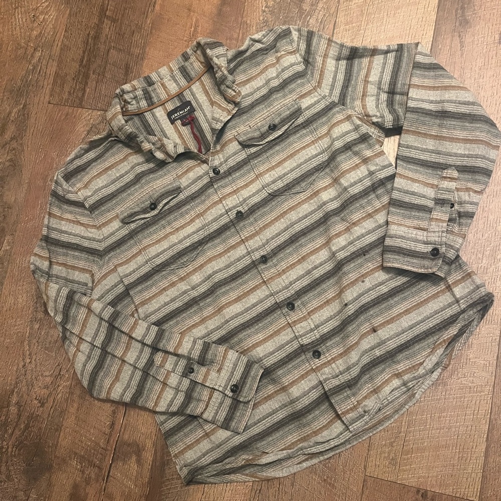 Jeremiah Button Up Flannel
